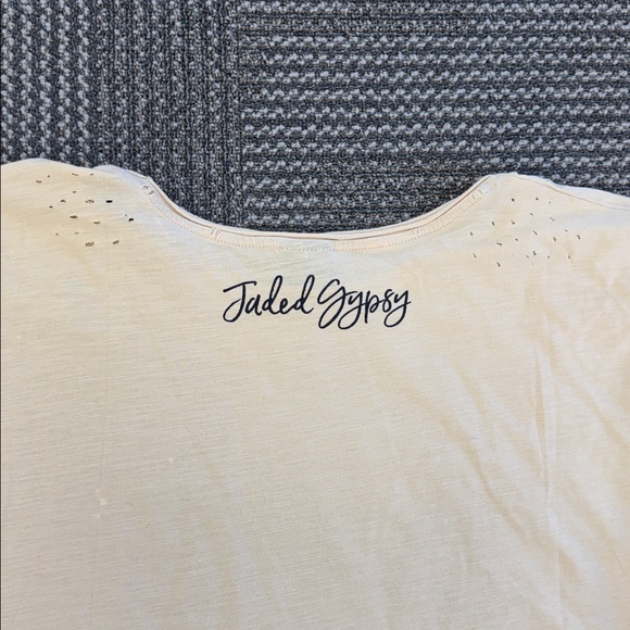 Jaded Gypsy Rare Moon Dance Ace of Hearts Tee L/XL - Picture 7 of 7